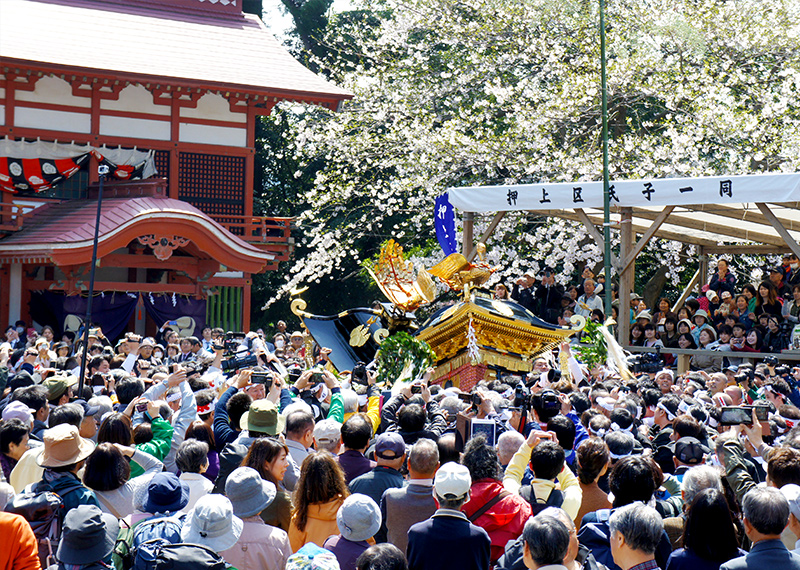 天津神社春大祭(糸魚川けんか祭り)