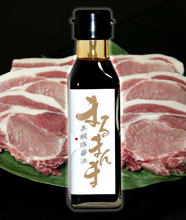 地元産豚肉から作った旨味調味料「美幌豚醤油まるまんま」