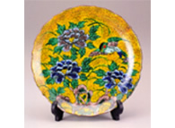 九谷焼の飾り皿