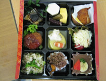 地元食材を使った「コンビナート特製弁当」