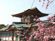 防府天満宮　梅・桜の名所、Ｌｏｖｅ神社の碑