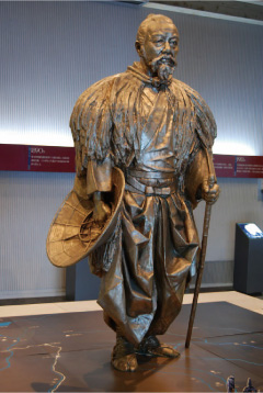 田中正造翁の銅像
