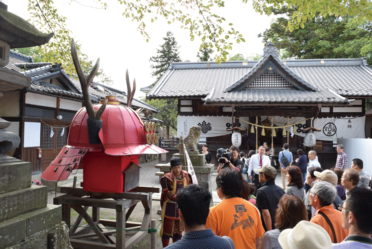 上田城･眞田神社でおもてなし武将隊によるガイドで理解を深める