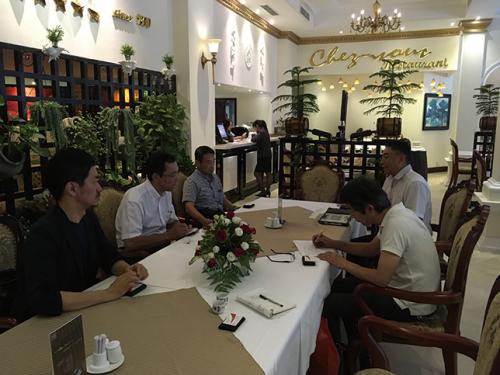 ベトナム現地のインポーターとの意見交換