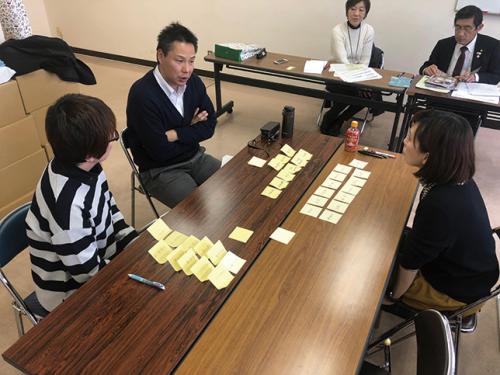 松江の地域資源の検討ワーク